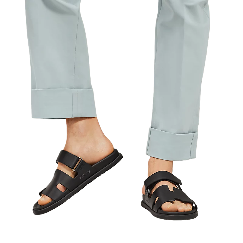 愛馬仕男士Chypre拖鞋