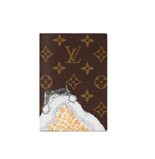 LV貓咪護照夾