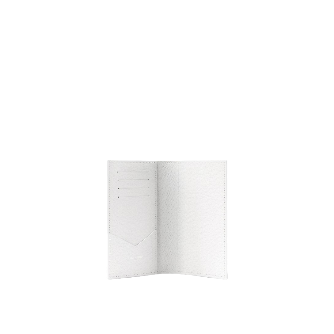 LV白色滑雪護照夾